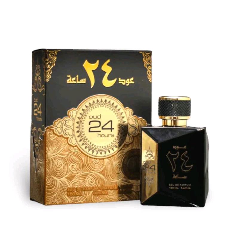 Oud 24 Hours Perfume | 50ml Eau de Parfum 100ml by Ard Al Zaafaran 10ml perfume oil Natural Spray 20ml | Arabian Scents Fragrance Perfumes Dubai Scent 1