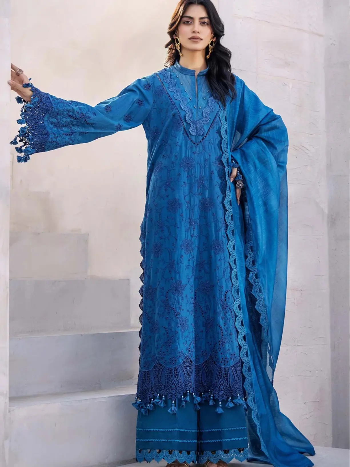 Adan Libas LASSERKARI | Elegant LASSERKARI Series | Stitched by Rang