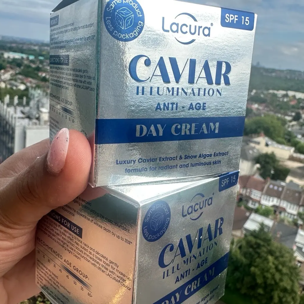 2 x Lacura Caviar Cream Day Cream SPF 15 , Suncare Skincare, Moisturiser, Anti-wrinkle, Skin Repair Face Cream