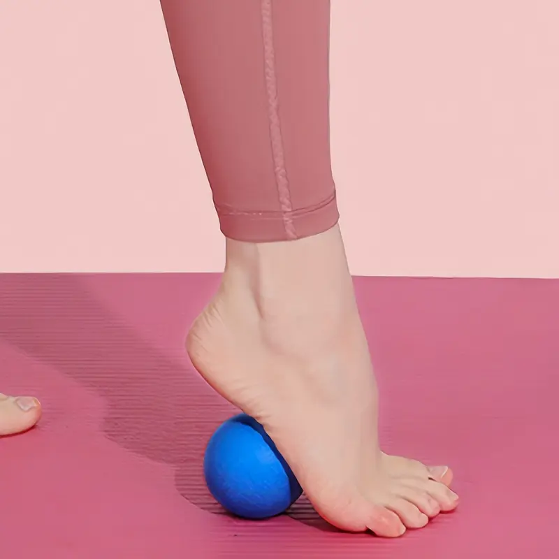 ORACEGRA            TPE Yoga Massage Ball: Ideal for Deep Muscle Relaxation and Fitness. Portable and Effective, Suitable for Both Men and Women. 1