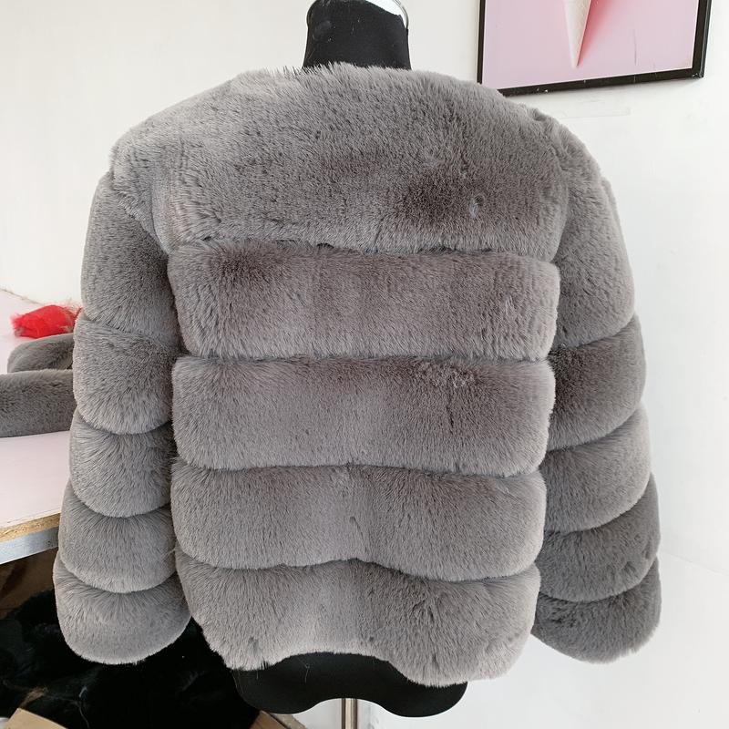 Product Introduction of [2024]Women faux Faux Fur Coat Autumn Winter High Quality Faux Fox Fur Coat fluffy coat fury elegant faux furr 7xl plus size women clothing1 14
