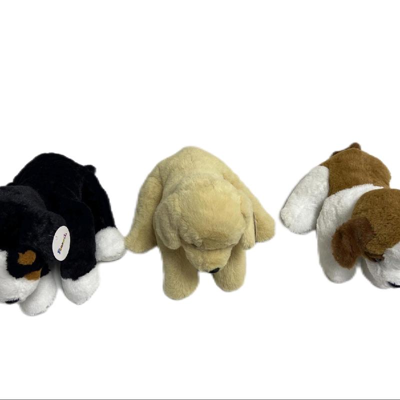 Classical Realistic Plush Dogs in 3 assorted in 38cm 2