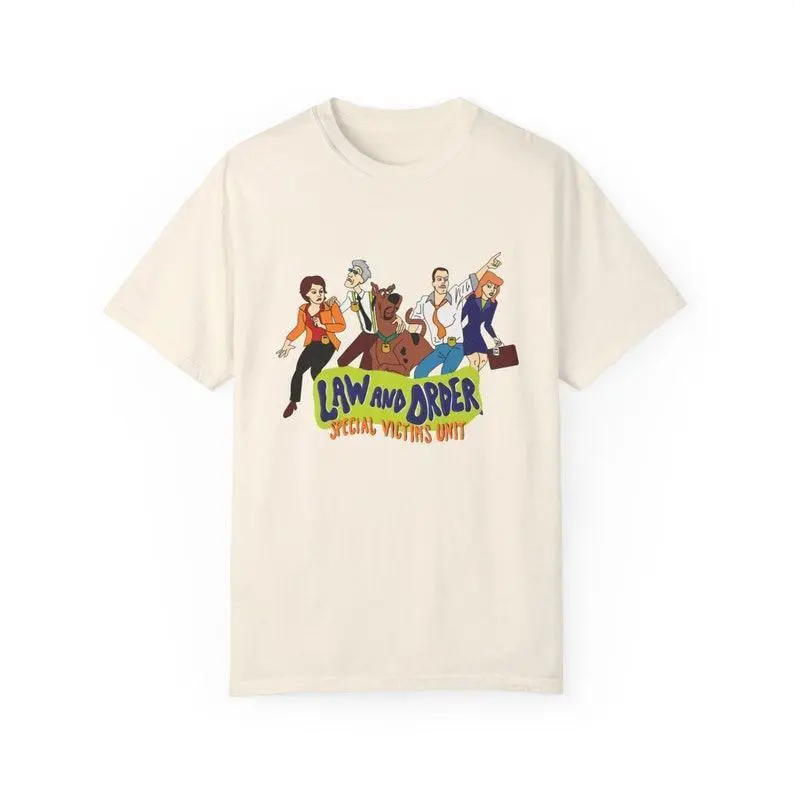 Law and Order SVU, Scooby Doo Mystery Inc Mashup, Olivia Benson, Special Victims Unisex shirt Cotton Crewneck