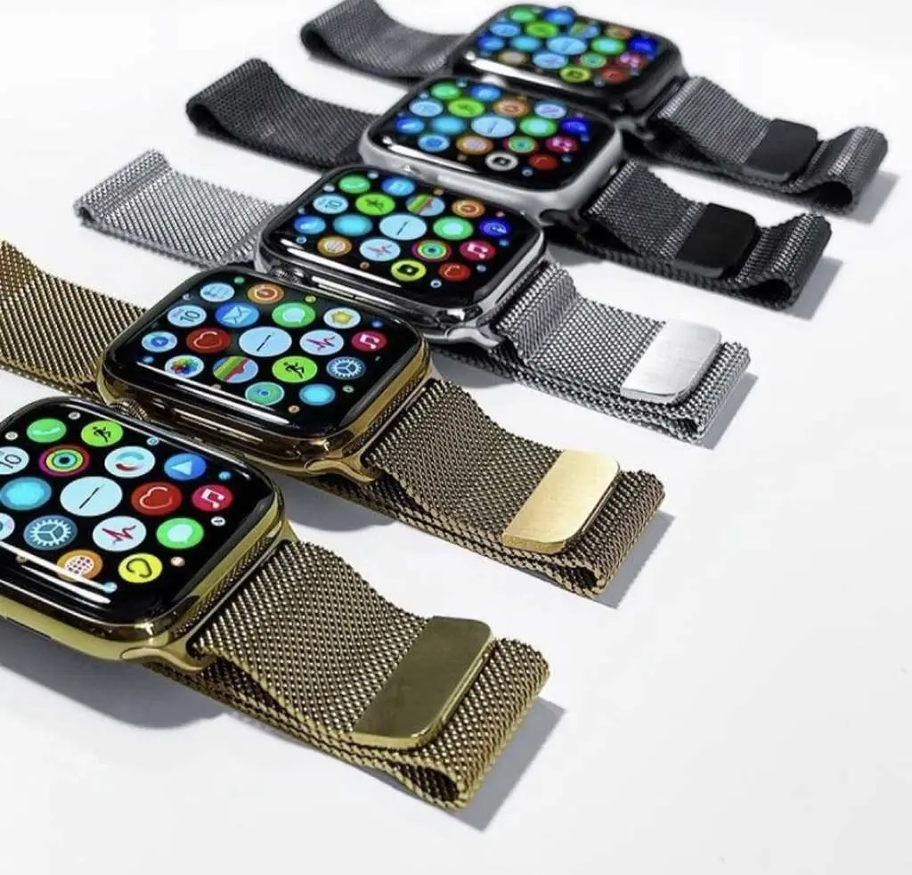 Stainless Steel Loop Strap For Apple Watch - UK Stock Wearable Accessories
