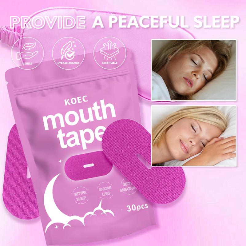 (30 Strips) Breathable Mouth Tape for Rest & Recovery. 1
