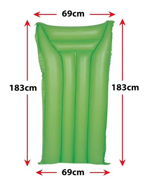 Inflatable Lilo Swimming Pool Sun Lounger Beach Sea Float Air Bed Mat Row Swim Holiday Travel Adults Kids Tube Mattress 2