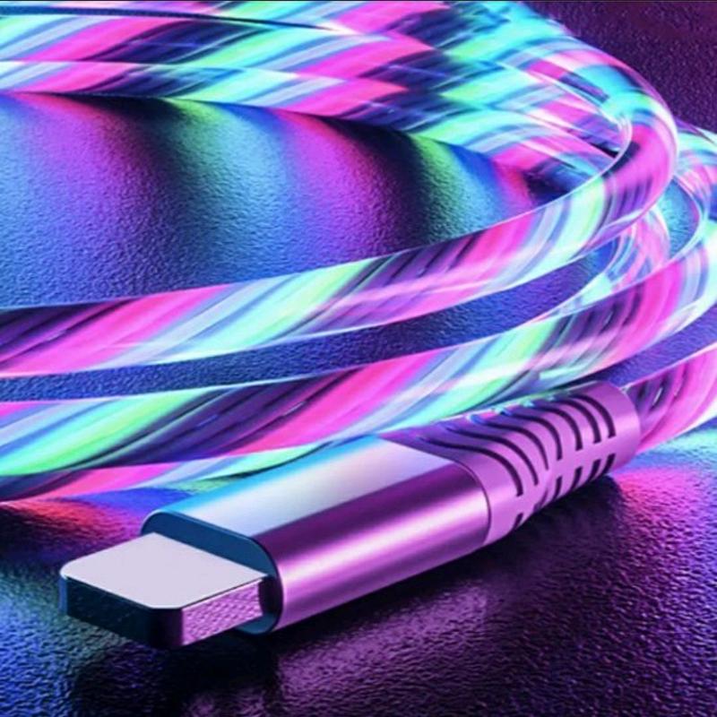1 Metre LED 3in1 Magnetic Charging Cable 4