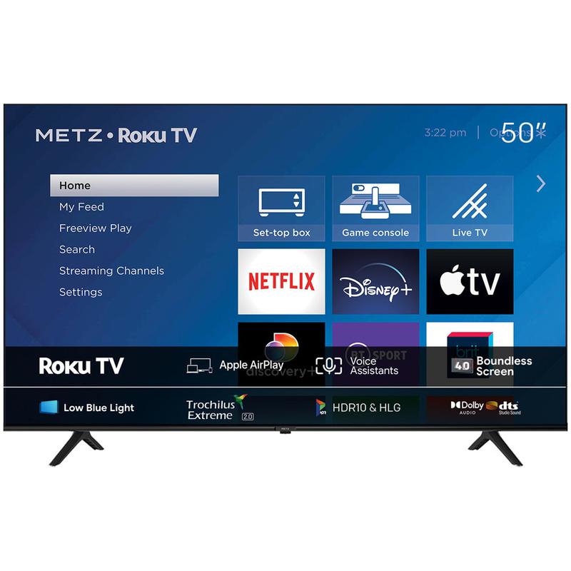 Metz 50MRD6000 50 Inch DLED 4K UHD HDR Smart TV 2024 smart  tv 1