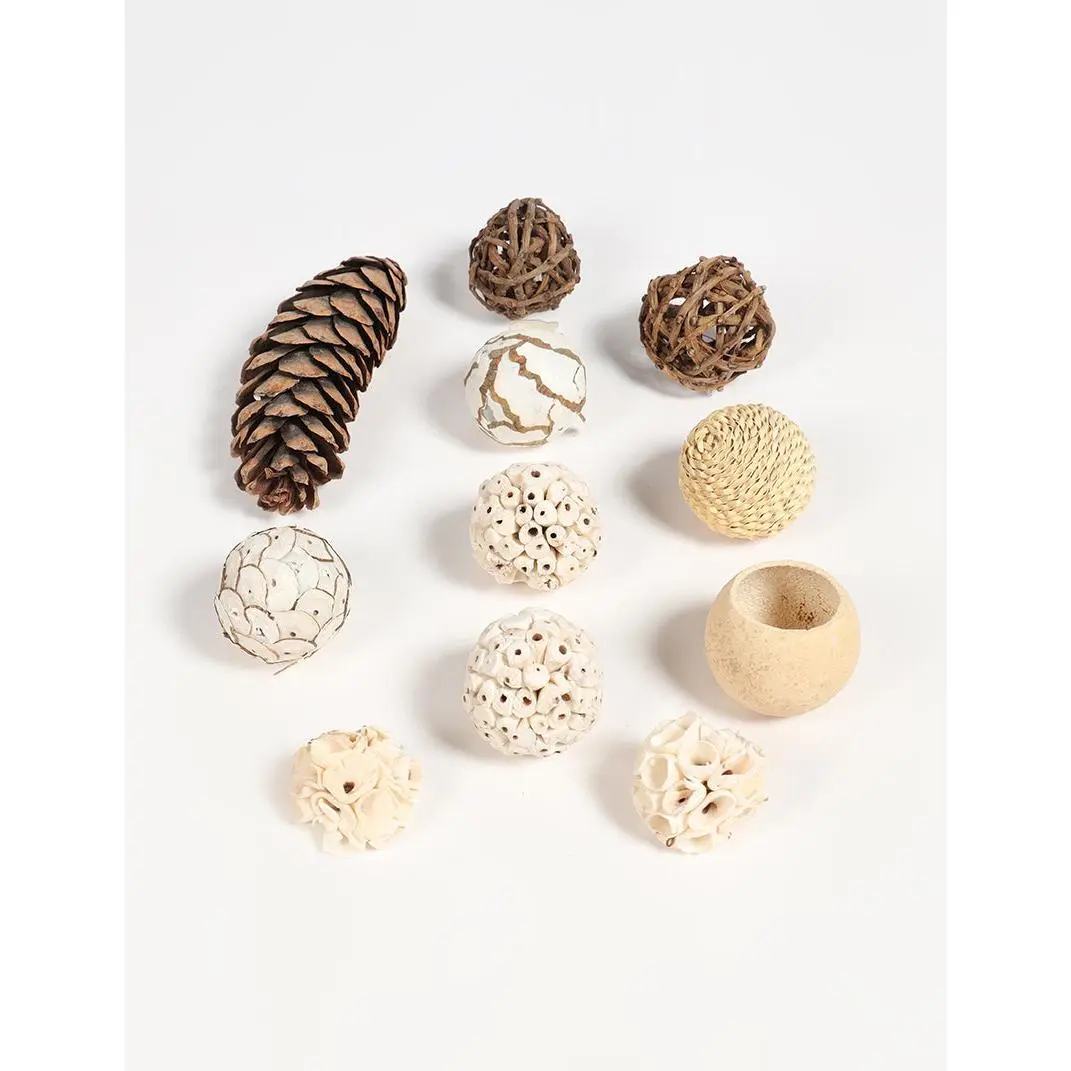 Pinecones & Mixed Dried Lata Balls Potpourri (200g pack)