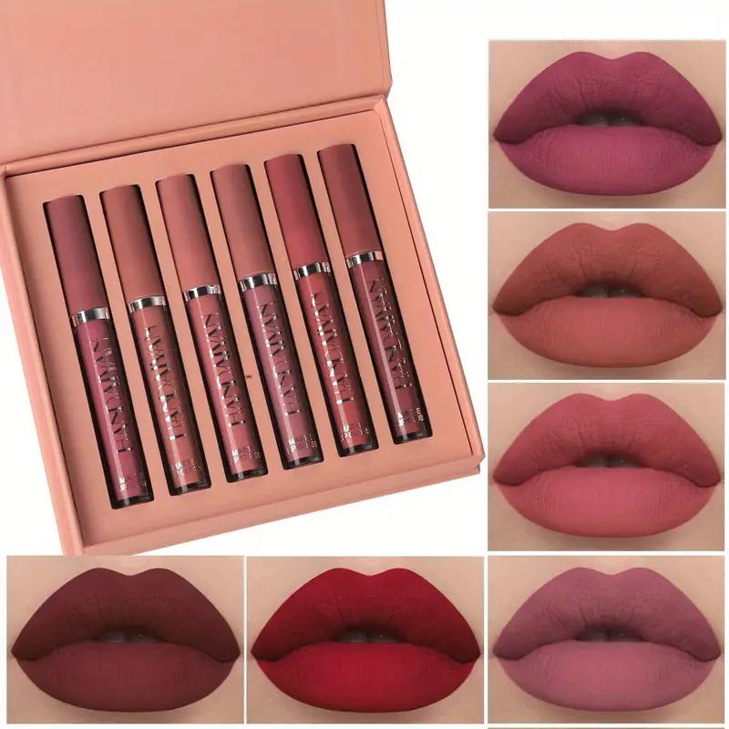 Matte Liquid Lipstick Collection Mother’s Day Gift- Multicolour Shades, Long-Lasting, Waterproof, Non-Stick Velvet Lip Gloss Makeup Cosmetic, Easter Gift 0