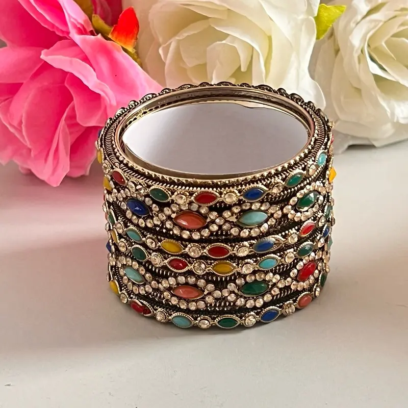 Isha Multicoloured Bangles for Girls and Women - Beautiful Style for Any Occasion 2