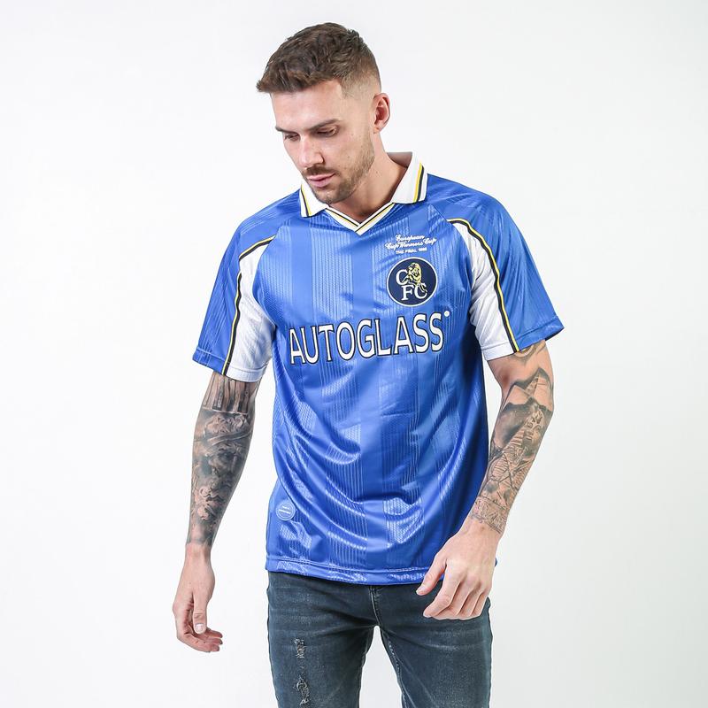 Chelsea 1998 ECWC Final Retro Football Shirt . 2