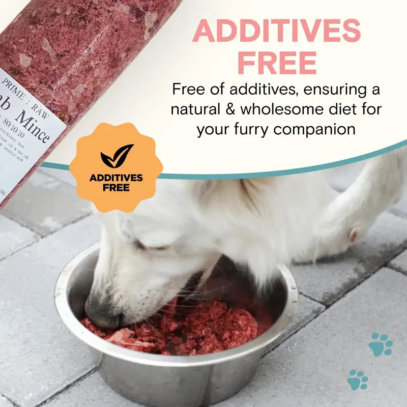 Prime Raw Frozen Dog Food-Mixed Meat Complete Nutritional Meal for All Dogs-Additive Free 80/10/10 Diet-Available in 13 Flavours-454 gm 4