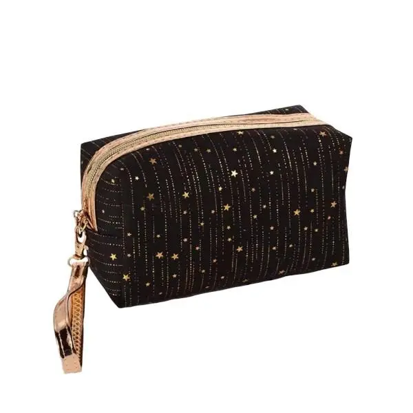 Sparkle Cosmetic Makeup Bag, Large Capacity Makeup Bag for Women Travel Makeup Bag Waterproof Cosmetic Bag Portable Makeup Organizer Toiletry Bag Makeup Pouch Skincare Organizer Luxury Toiletry Bag Beauty Storage Bag Cosmetic Purse Large Makeup Bag