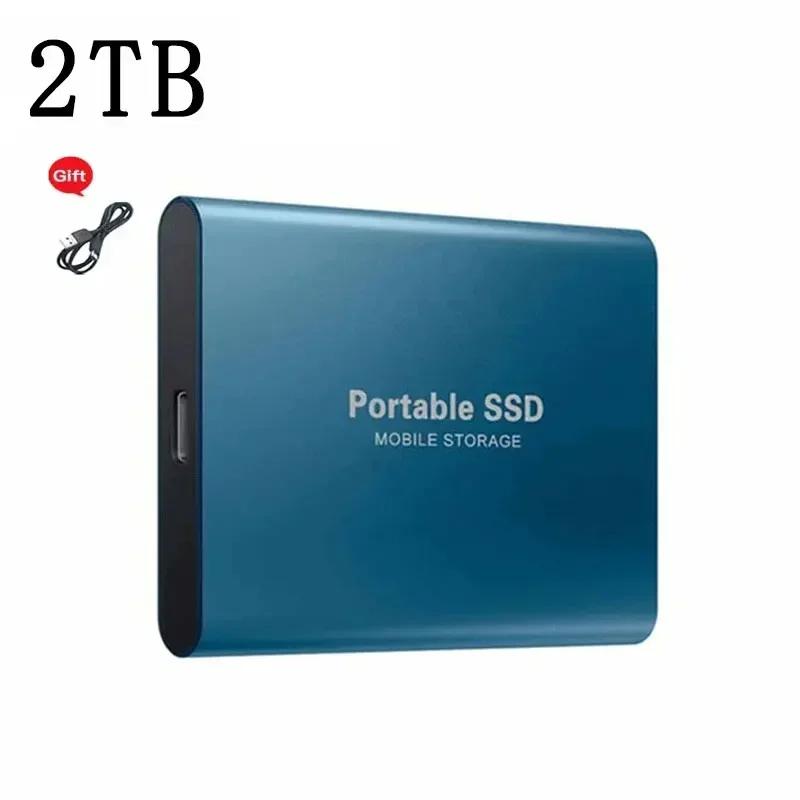 Portable SSD External Moblie Hard Drive High Speed 16TB 8TB Hard Disk for Desktop Mobile Laptop Comp 3
