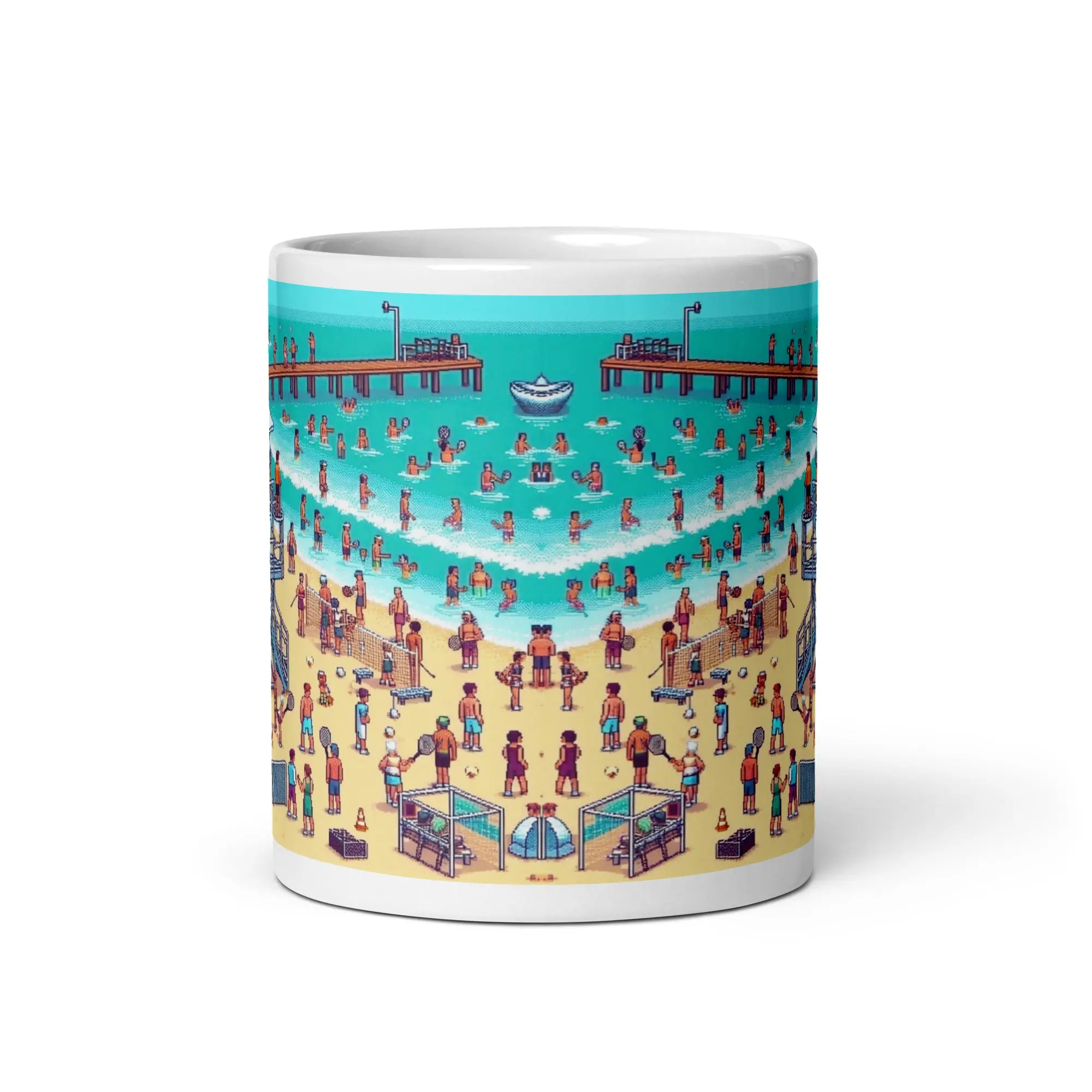Mug | TLV Frishman Beach 16 Bit