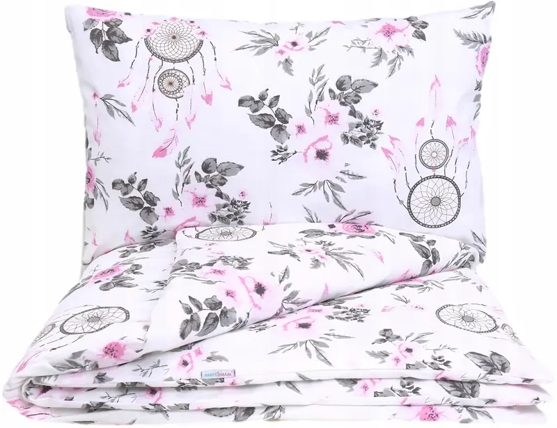 Baby Bedding Set 6pc All-round Bumper Fit Cot 120x60cm 100% Cotton Dream Catcher 1