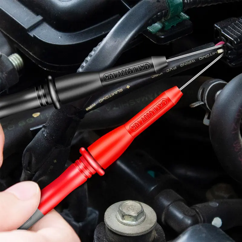 Universal Multimeter Test Lead Extention Back Probes Sharp Needle Micro Pin 8