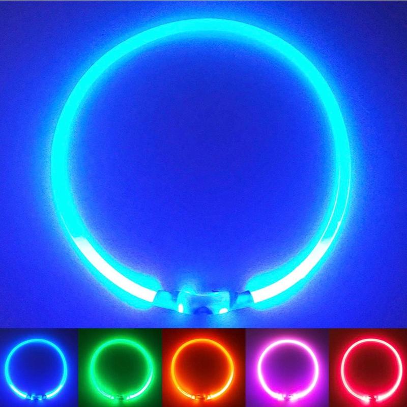 LED Collar for Dogs and Cats - 5***** Rating gray universal doggear 1