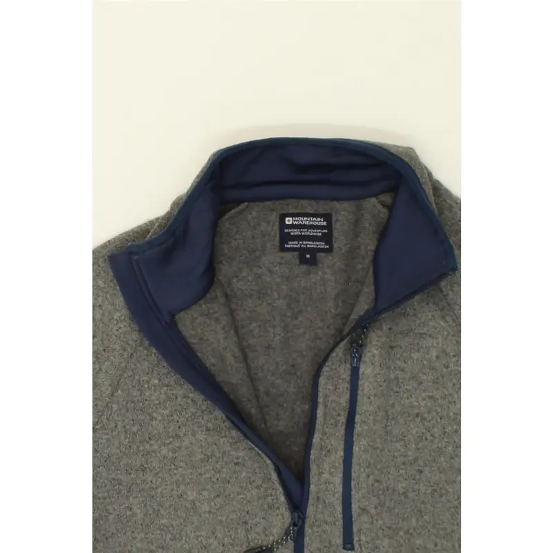 Pre-Owned Vintage MOUNTAIN WAREHOUSE Mens Tracksuit Top Jacket Medium Grey Colourblock 3