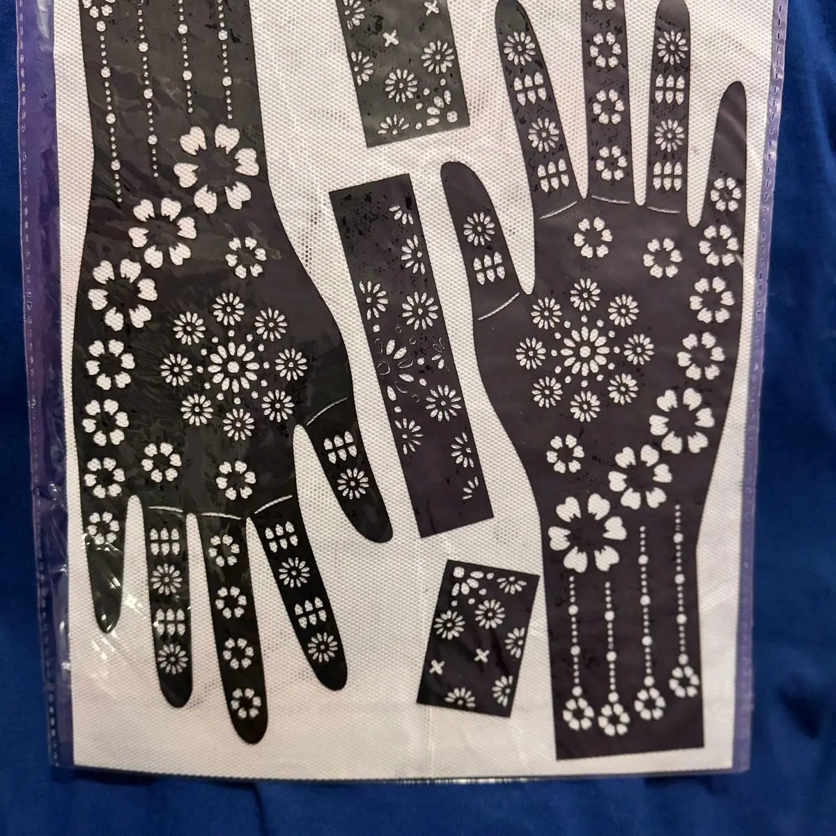 New Arrival Hot and Perfect Henna Stencils for Adults - Exclusive Designs 2in 1 pack