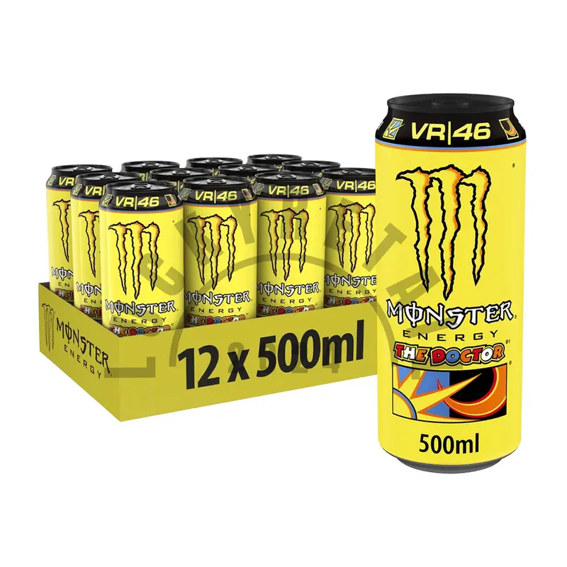 Monster Energy Drink The Doctor Dr 12 Pack (12 x 500ml) | Carbonated Energy Drink | High-Caffeine Citrus Flavor 1