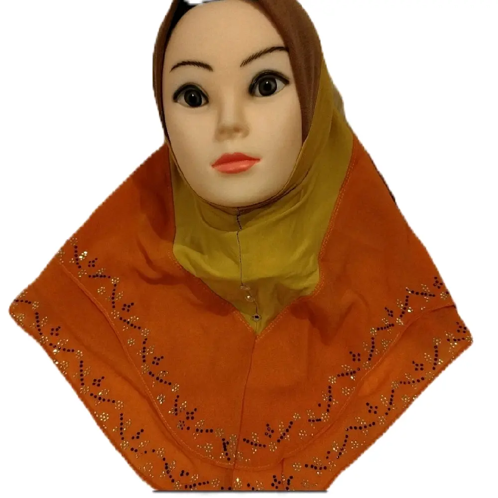 Kids Children colour mix Hijab - Perfect for casual wear and Playtime