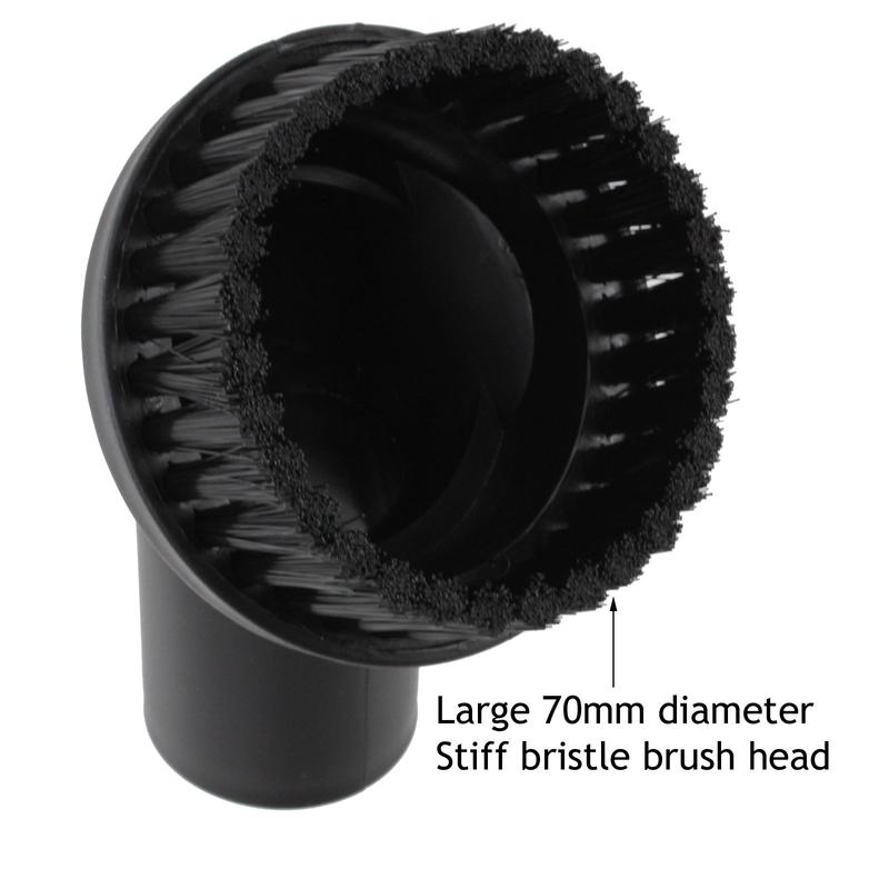 SPARES2GO Vacuum Cleaner Tools Kit compatible with Karcher MV2 WD3 WD3P WD4 WD5 WD7 (35mm) 6