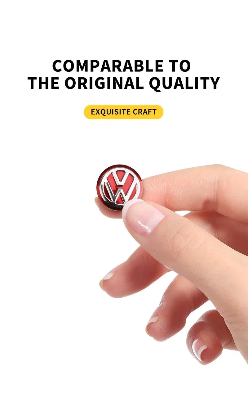 Product Introduction of Car Key Badge Emblem Replacement Car Key Stickers For Volkswagen VW Polo Passat B5 B6 B7 T4 T5 Golf 4 5 6 Tiguan Jetta GTI 3