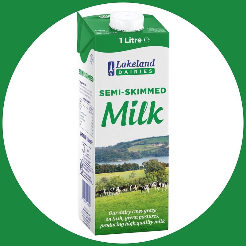 Lakeland Semi Skimmed Milk 6x1ltr 2