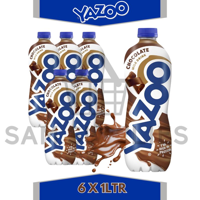 Yazoo Milk Drink All Variety 1LTR X 6 Bulk Pack Beverage 2