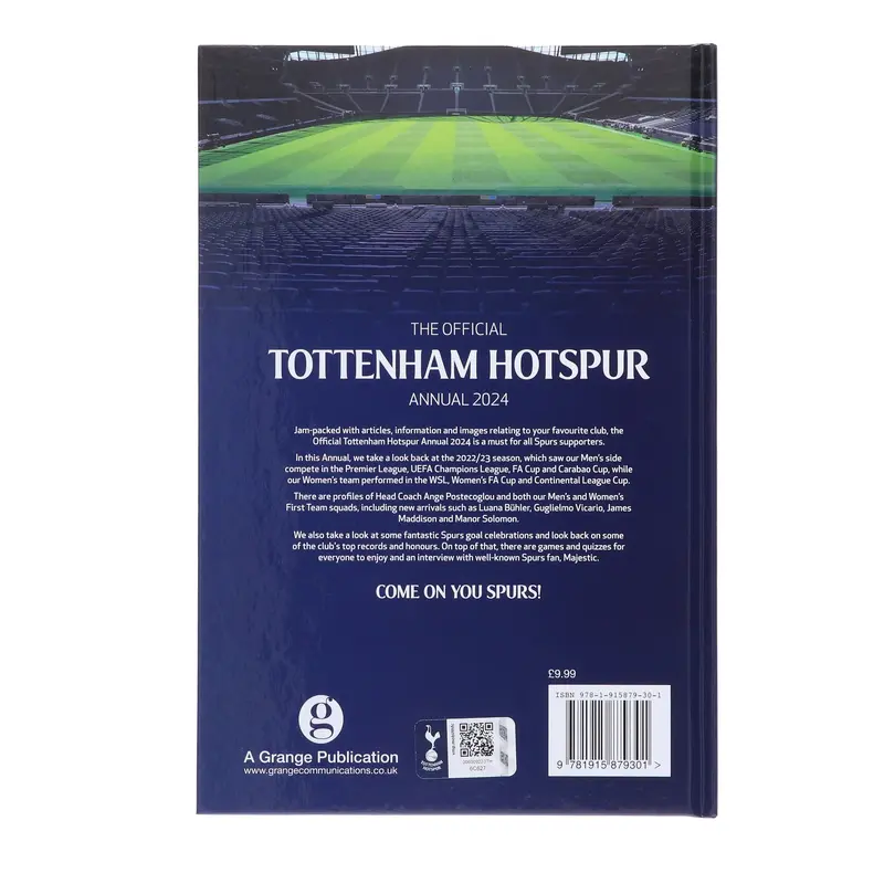 Official Tottenham Hotspur Annual 2024 - Non Fiction - Hardback 2
