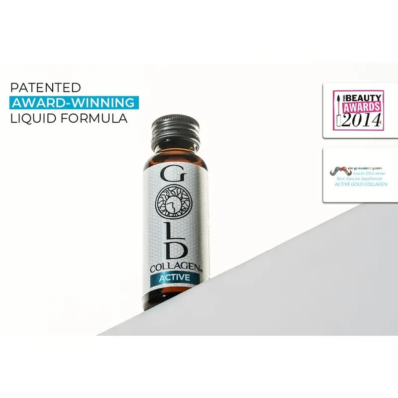 Gold Collagen ACTIVE Multitasker Liquid Collagen Supplement for Skin Health, Joint Care, Muscles and Hair Growth - Fitness Beauty Drink Healthcare For Him and Her 5