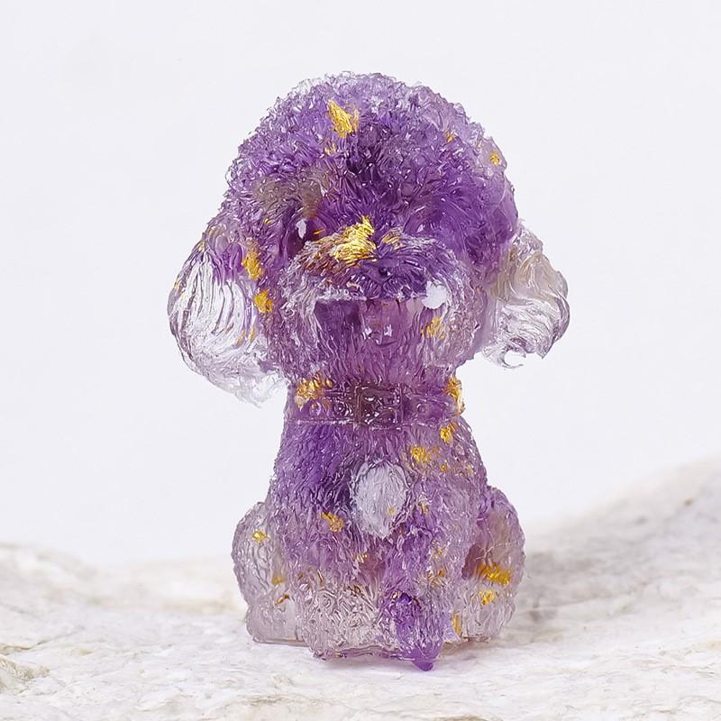 Crystal Dog, Crystal Puppy Christmas Decoration, Crystal Resin Crystal Dog, Halloween Gift, Reiki And Chakra Crystals, Christmas Gift, Crystal Gift, Home Decor,  Best Gift Ideas, Natural Crystal Collection, Crystal Decor, Crystal Seller UK, Crystal Shop 7
