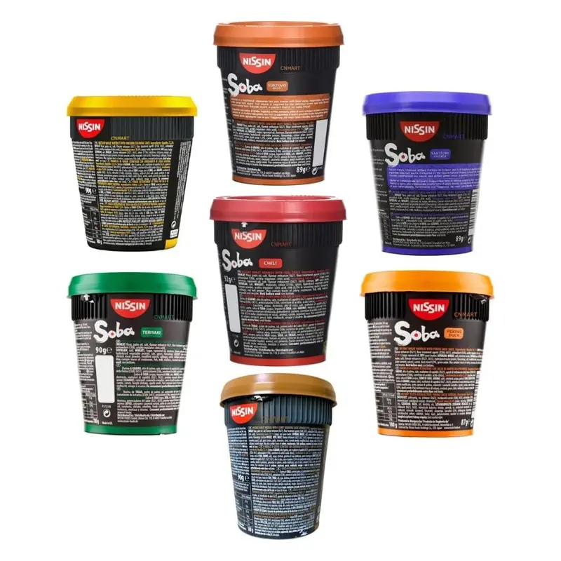 World Assorted Cup Instant Noodles Ramen Customised Bundle | Free Wisemax Chopsticks Included | Perfect Gift 1