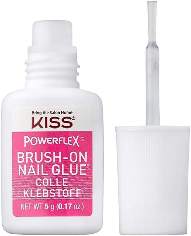 Powerflex Brush-On Nail Glue, Flex Formula for Ultra Hold of False Nails, Instantly Repairs Breaks and Tears 5