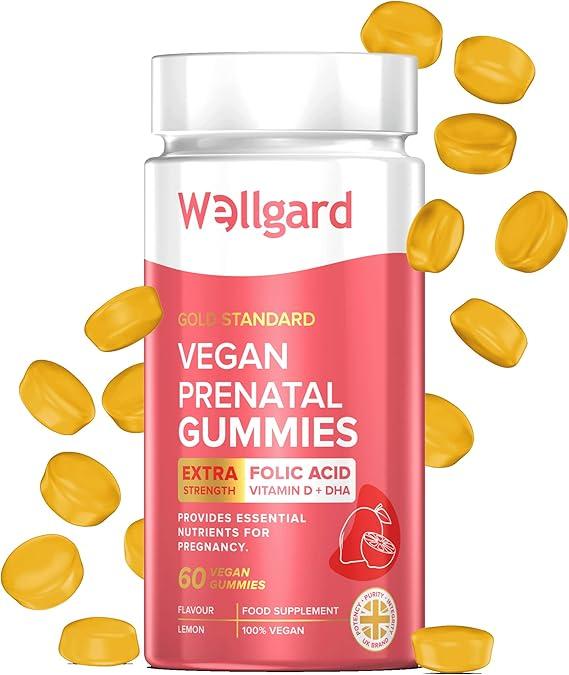 wellgard fibre gummies - Vegan Multivitamin Gummies by Wellgard - Chewable Multivitamins Adults, 60 Vitamin Gummies, Orange Flavour (Adult Gummies) 1