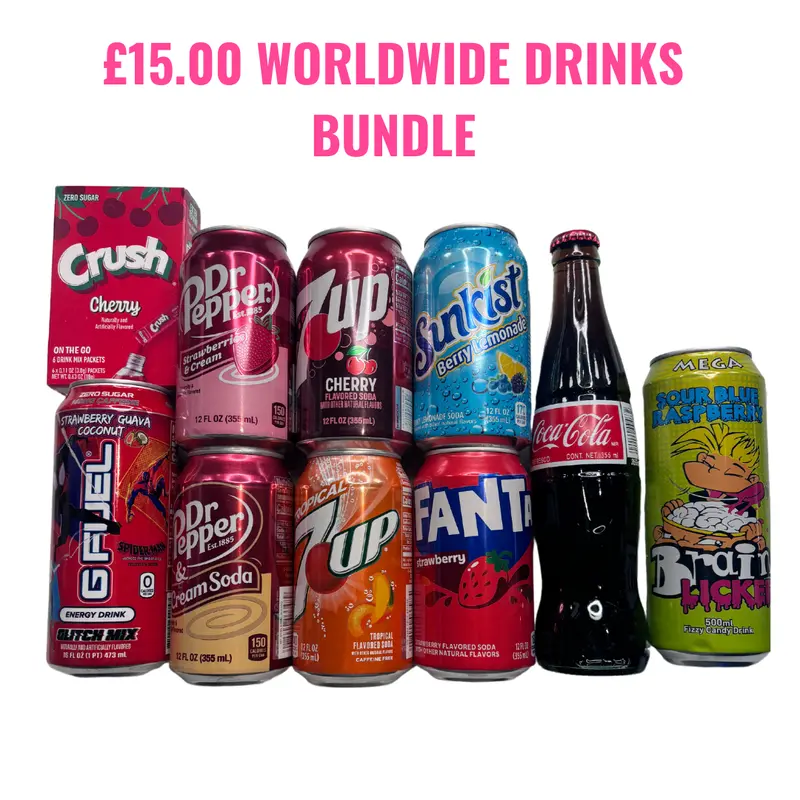 £15.00 WORLDWIDE DRINKS BUNDLE 0