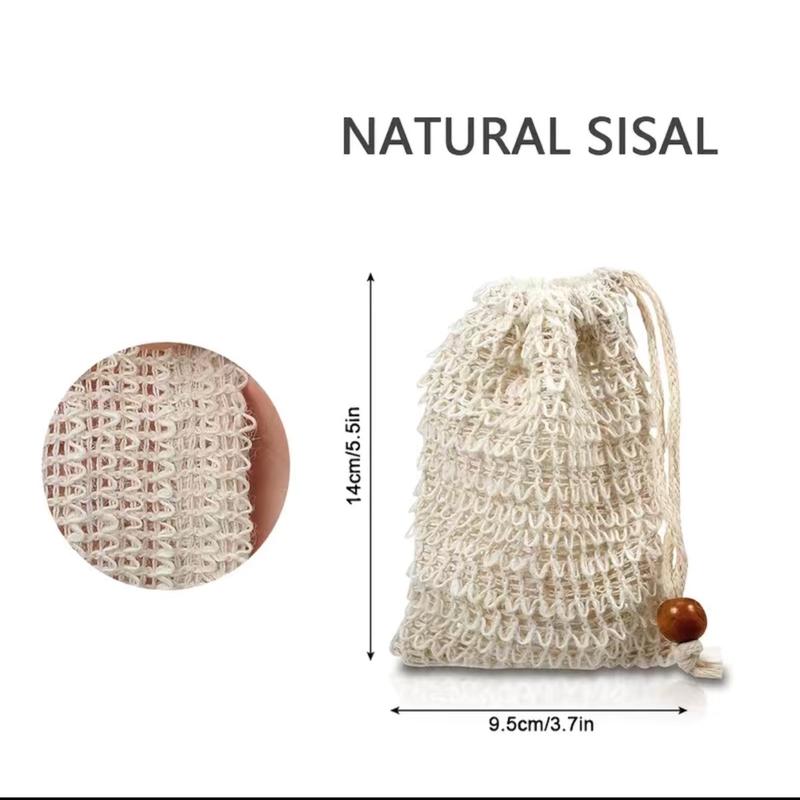 Soap Holder Hand Drawstring Shower Bathtub 2