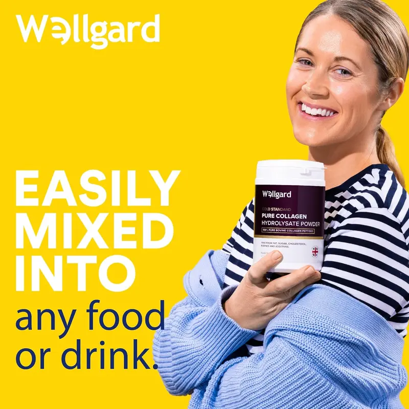 Wellgard Gold Standard Bovine Collagen Peptides Powder – High in 8 Essential Amino Acids, Halal & Kosher Collagen Supplement 6