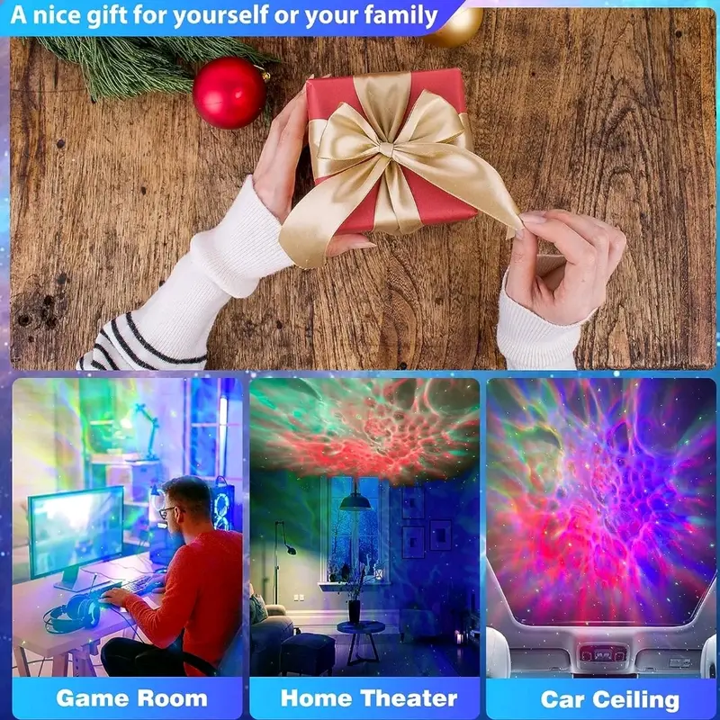 Astronaut Galaxy Projector Light with Remote for Kids and Adults - Starry Night Projector, Astronaut Projector, Christmas gift lights, Gift for Kids, Spaceman Projector 7