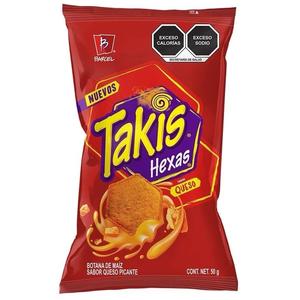 Botana Barcel Takis Hexas Queso - 50g Snack