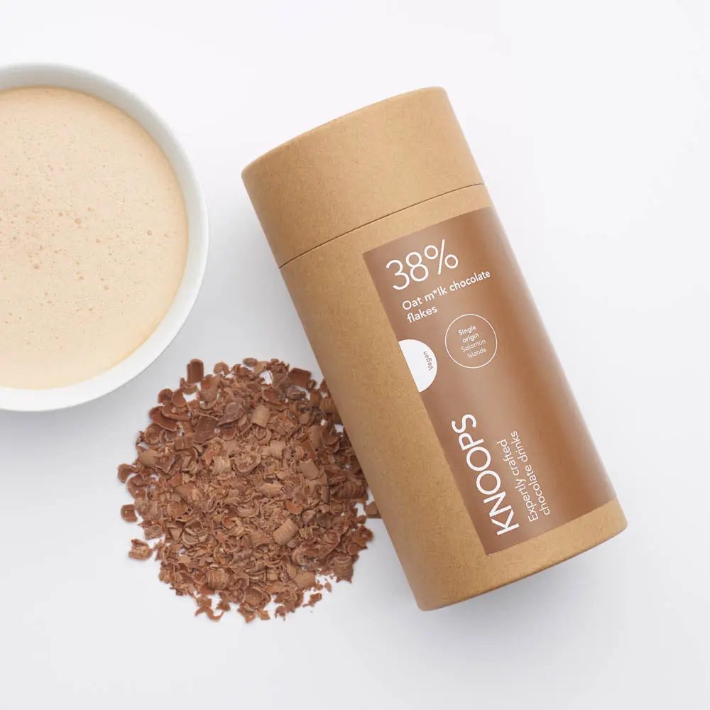 Oat m*lk hot chocolate flakes | 38% | Solomon Islands