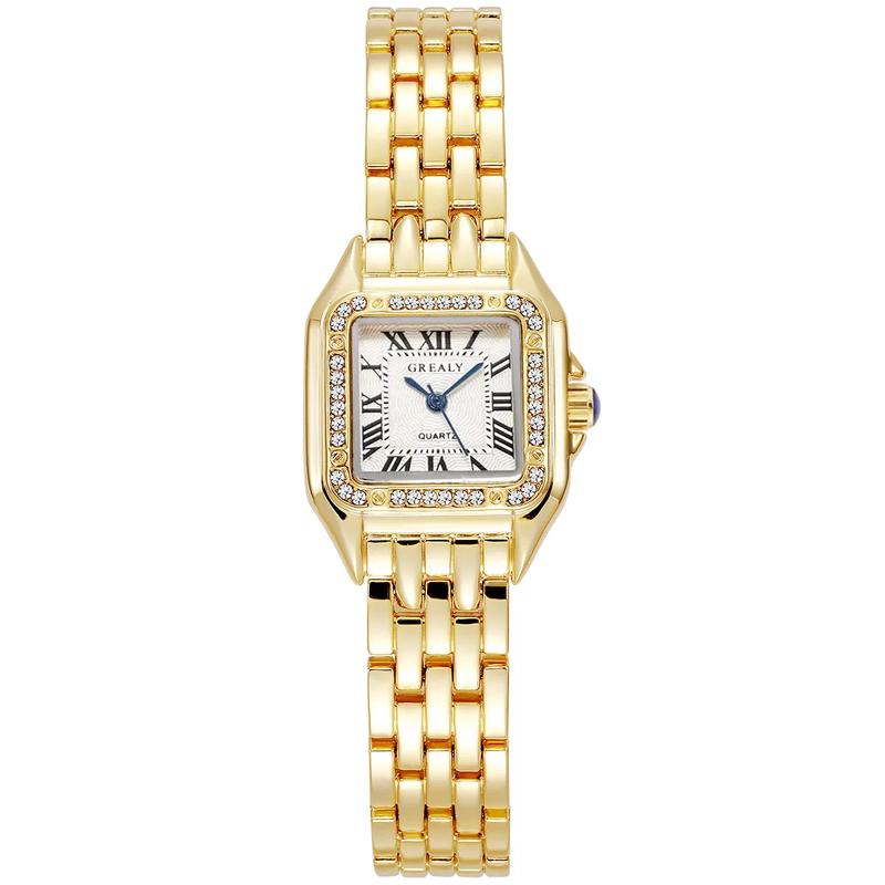 Women Watch Light Luxury Brand Stainless Steel Ladies Fashion Quartz Watches Business Female Clock Bracelet Wristwatch 3