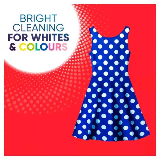 Daz Washing Powder for Whites & Colours 80 Washes 4kg Powerful Cleaner Bulk Buy Washing Machine Powder Detergent Box Household 5