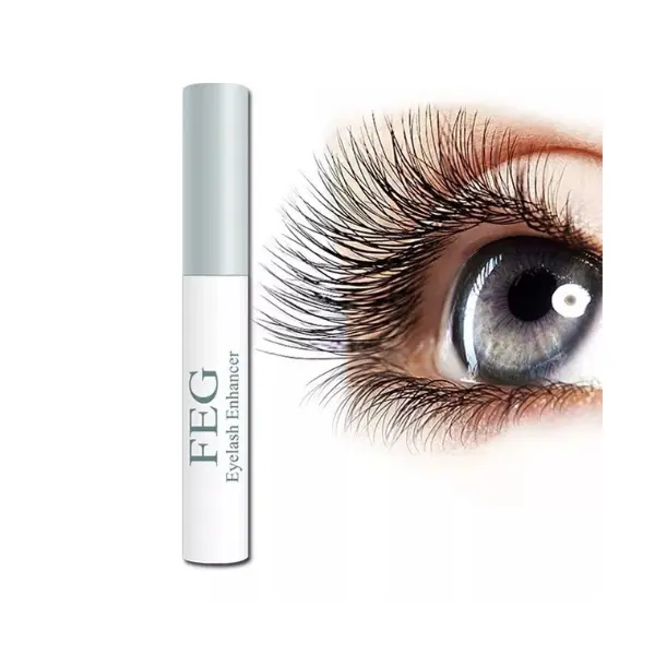FEG Original Rapid Growth Serum 3ml EyeLash Enhancer Brush Liquid EyeLash Oil for Comfortable and Healthy Lashes - Skincare Makeup Mascara