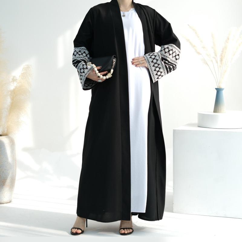 Hot Sale 2024 Embroidered Elegant Cardigan Robe LR701 4
