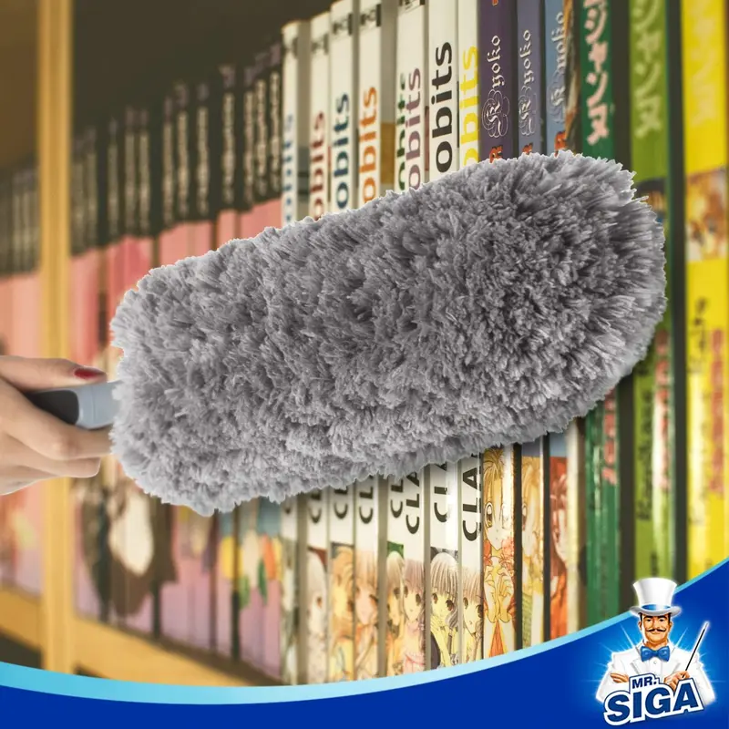 Microfiber Duster, Washable Duster for Cleaning Grey 7