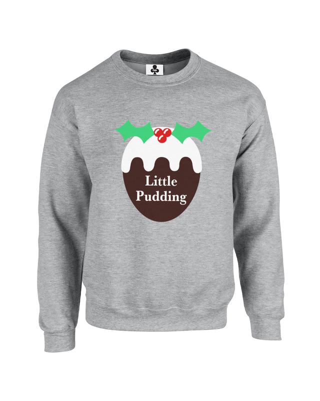 Little pudding Sweatshirt Christmas Jumper christmas pudding xmas festive cute fun funny novelty joke humour 6