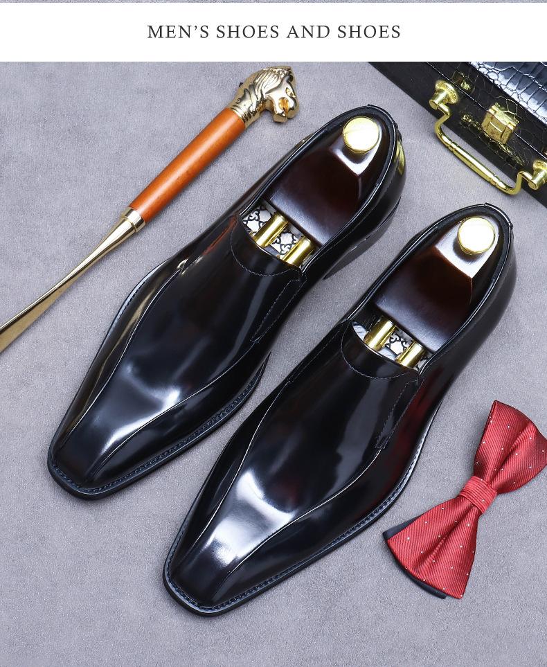 Product Introduction of Business Formal Wear Shoes Cowhide Men's Office Shoes 11